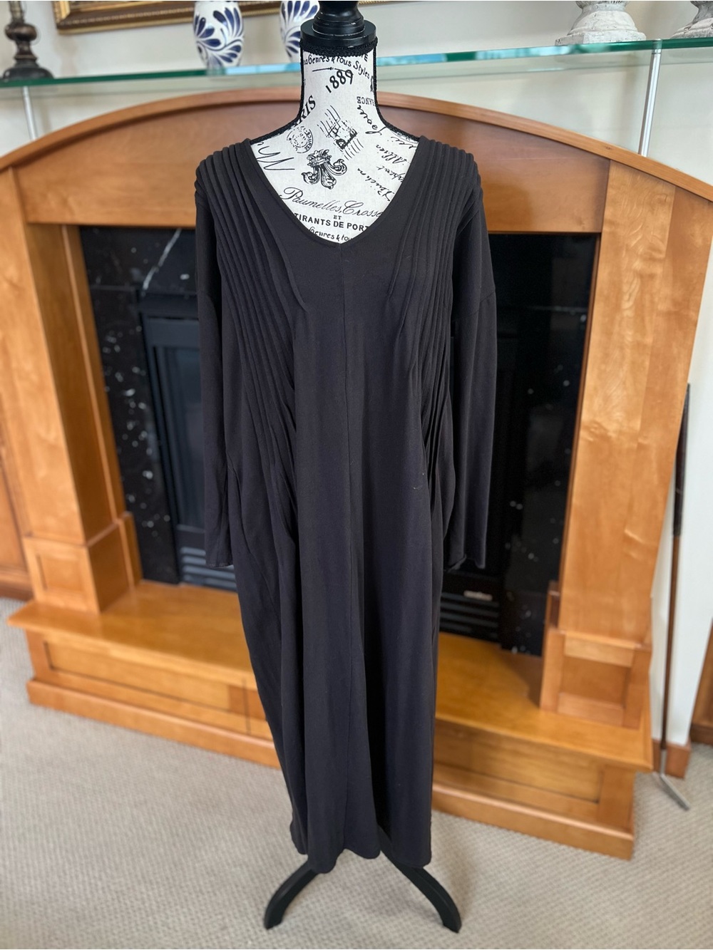 Free People Pleated V-Neck Women’s Dress